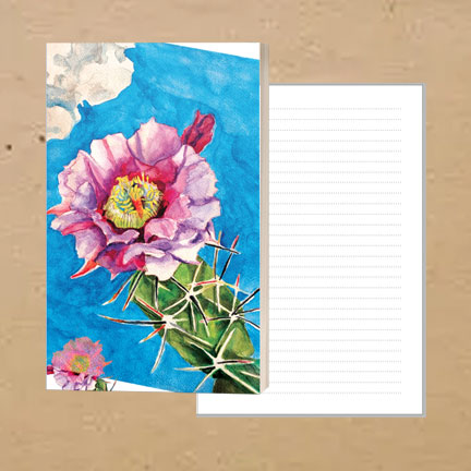 Cholla ith pink flower