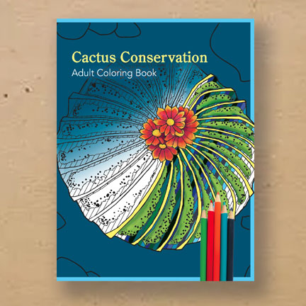Cactus Coloring book